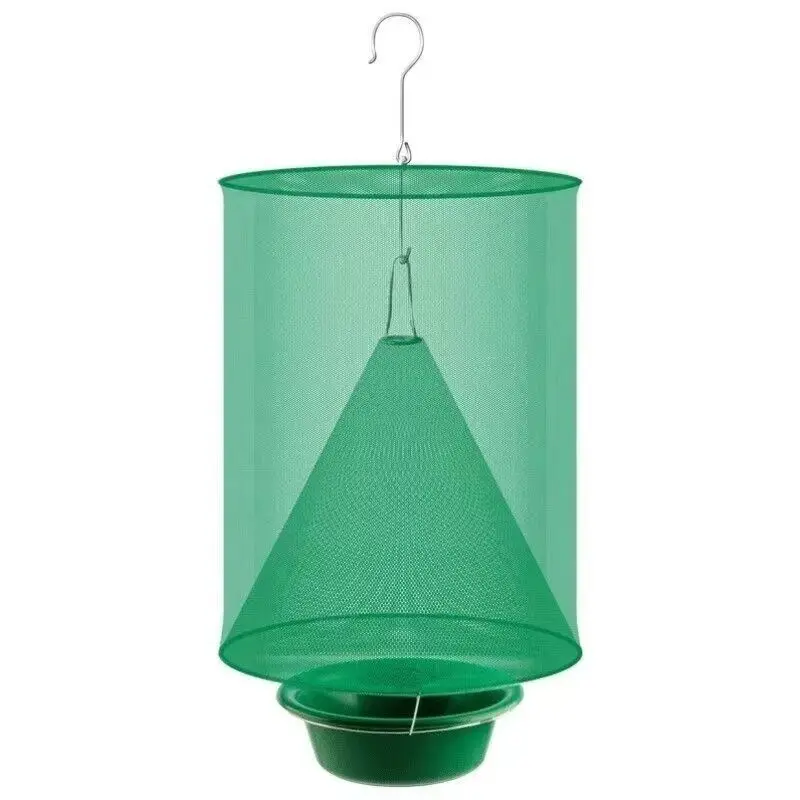 Dual-Use Fly Trap Cage Stand Hanging Indoor Outdoor Farm Pest Control Fly Paper Glue Stick Fly Killer Home Garden Supplies view 5