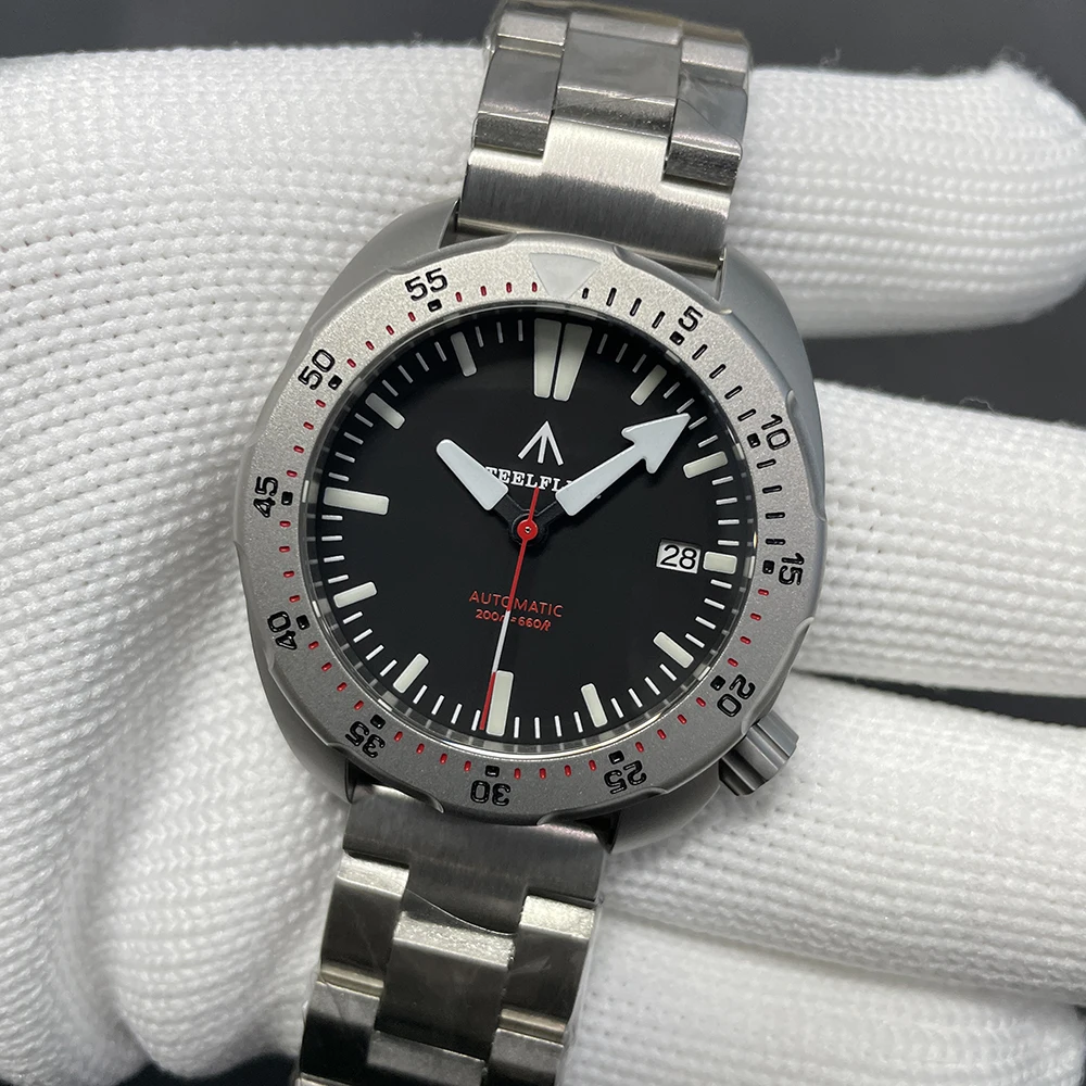 STEELFLIER Official SF757 Luxury Mechanical Wristwatch NH35 Movement Sapphire Crystal 20Bar Waterproof Super Luminous Dive Watch