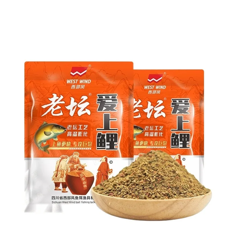 Western style falls in love with carp fishing bait 350g sweet potato aroma snail meat bait fishing carp carp carp large outdoor