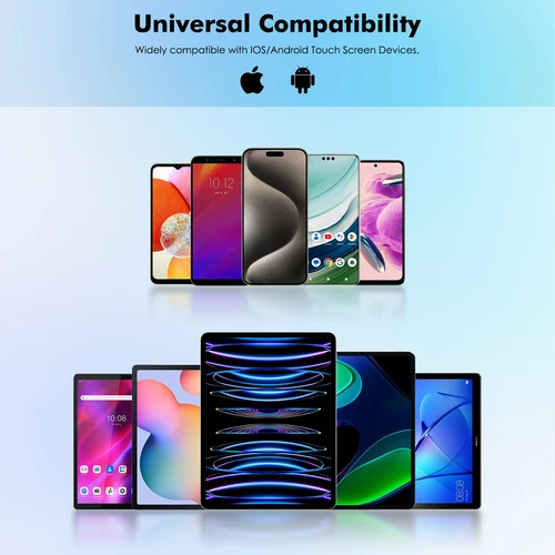 Imagen 2 del producto MoKo Lápiz óptico para pantalla táctil, lápiz óptico universal activo para dispositivos iPad/iPhone/Samsung/tableta y otros teléfonos iOS/Android