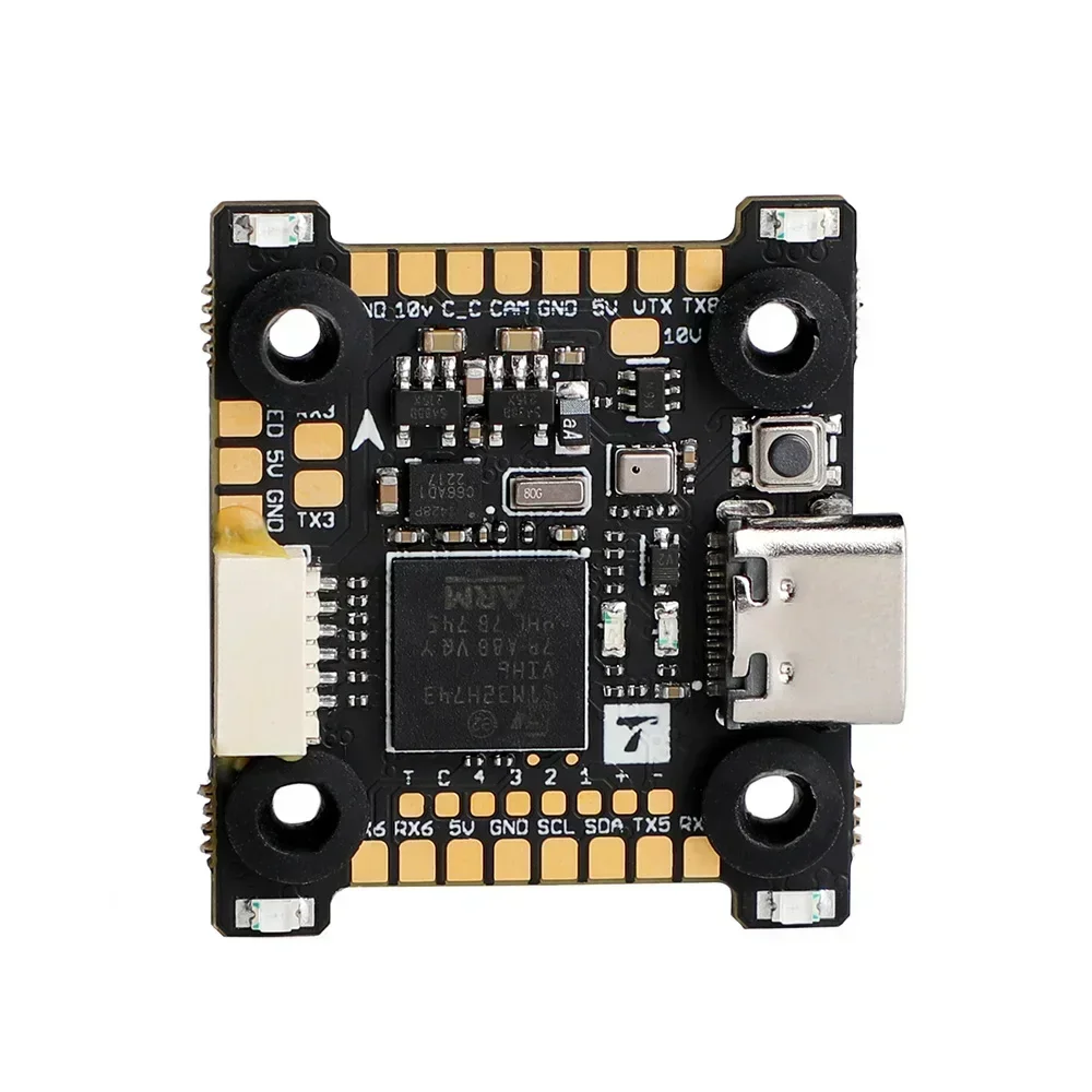 T-MOTOR DUAL BEC H7 MINI FC Flight Controller Bidirectional Dshot600 3-6S STM32H743 20x20mm Racing Freestyle Drones