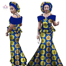 African Dashiki and Skirt Set for Women #2