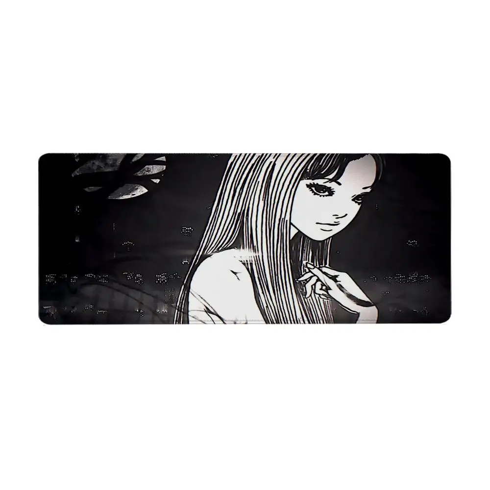 Mauspad Gaming 900×400 Mousepad Gamer Xxl Mauspad Junji Ito Büros Zubehör Tastatur Langes Pad Computer Schreibtischunterlage