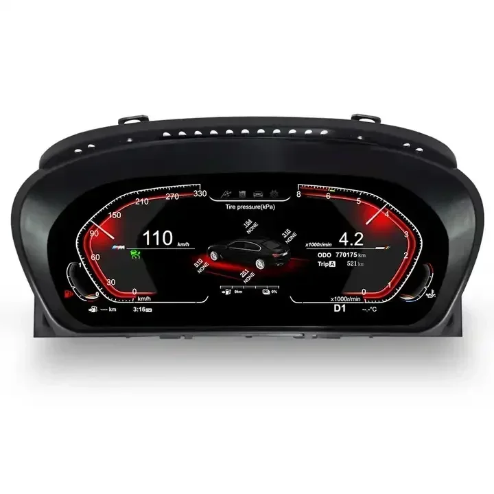 Original Digital LCD Instrument Panel for 5 Series E60 E61 2003-2009 CCC CIC Cluster Speedometer