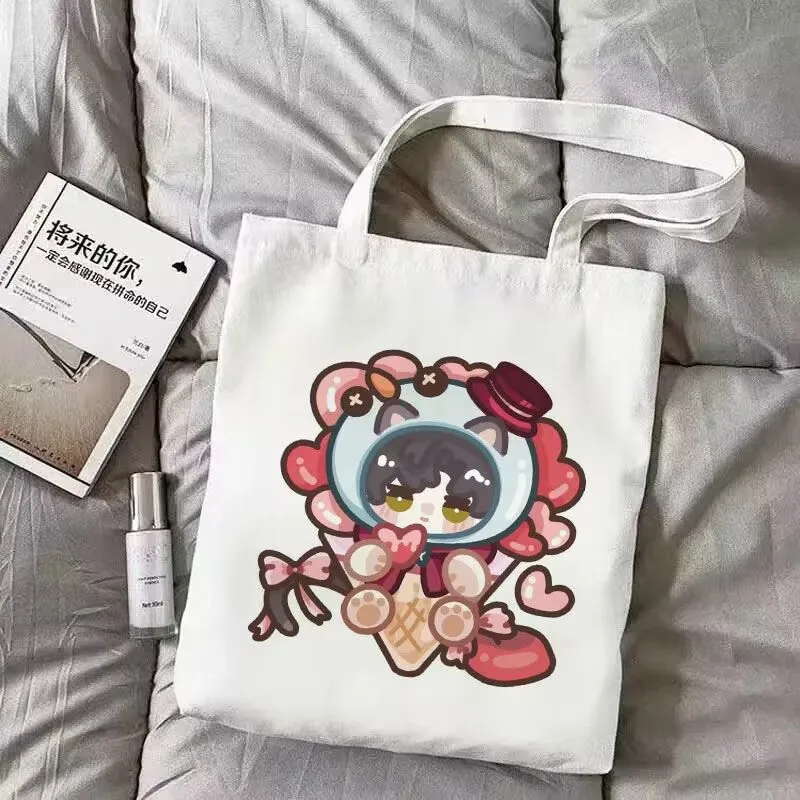 Холщовая сумка "Love and Deep Space" универсальная студенческая учебная сумка большой вместимости и ручная сумка через плечо Sylus Rafayel