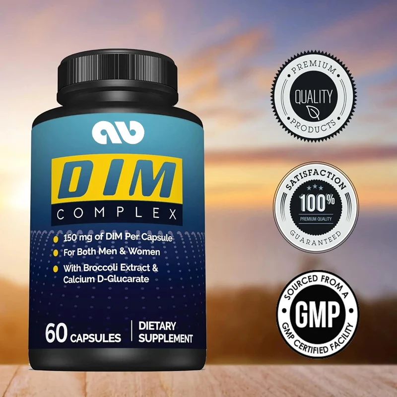 

High quality DIM supplements - (diindolylmethane), broccoli,calcium D-gluconate, and piperine-for menopausal support and balance