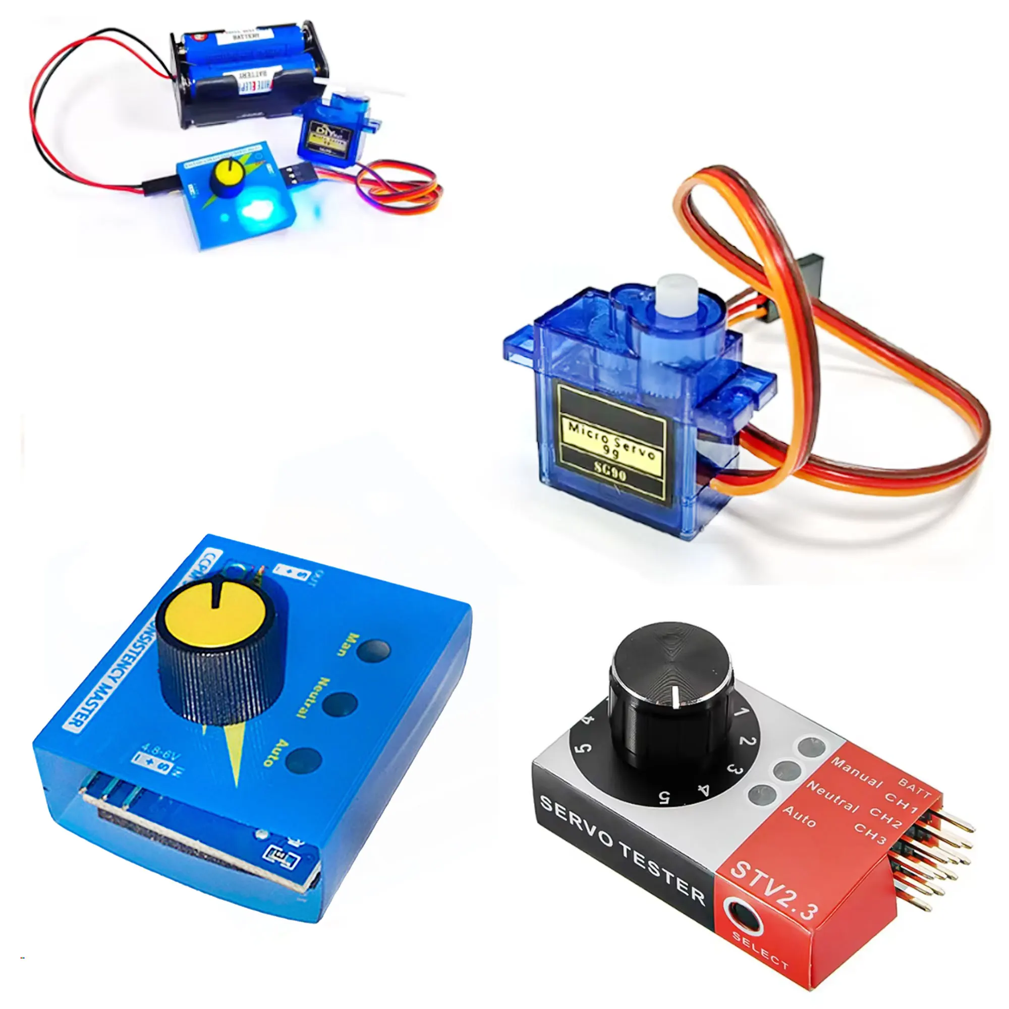 3CH Digital Servo Tester CCPM Meter 4.8V-6V for RC Models