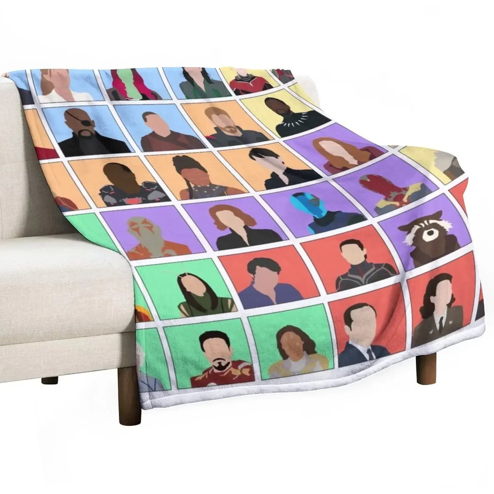 

Big Universe Characters Throw Blanket Blankets For Sofas Beautifuls Blankets