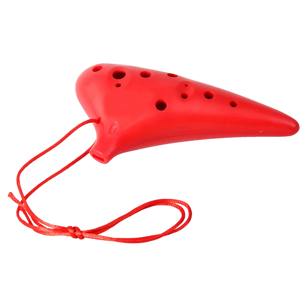 

12 Holes C Ocarina ABS Material Compact Size Storage Bag Easy to Carry Musical Instrument for Beginner Professional