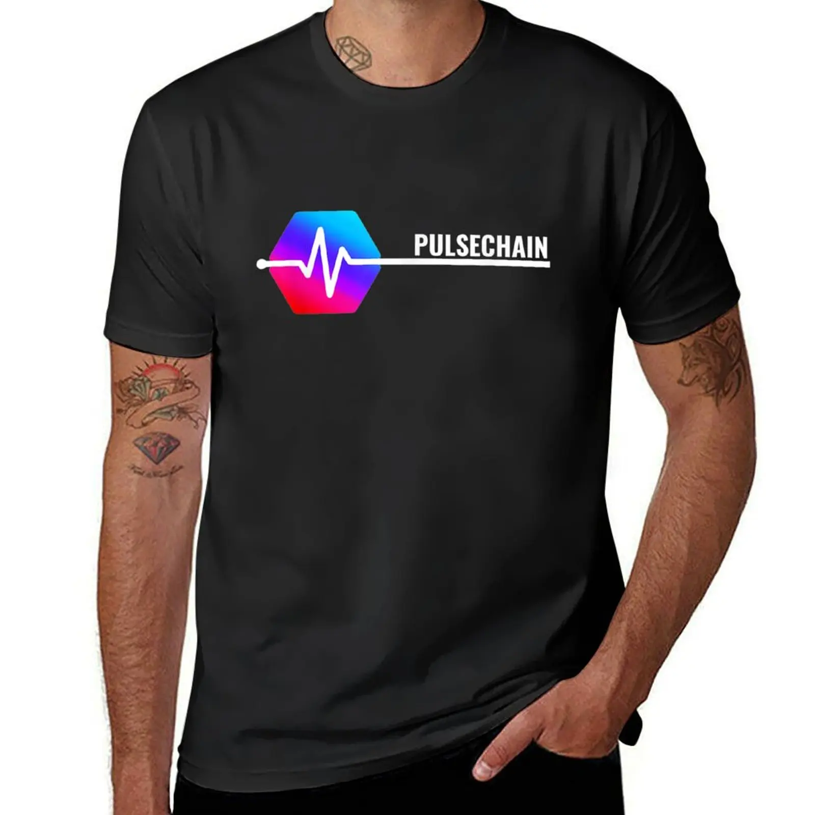 PulseChain - PulseChain Crypto HEX Cryptocurrency T-Shirt aesthetic clothes anime workout shirts for men