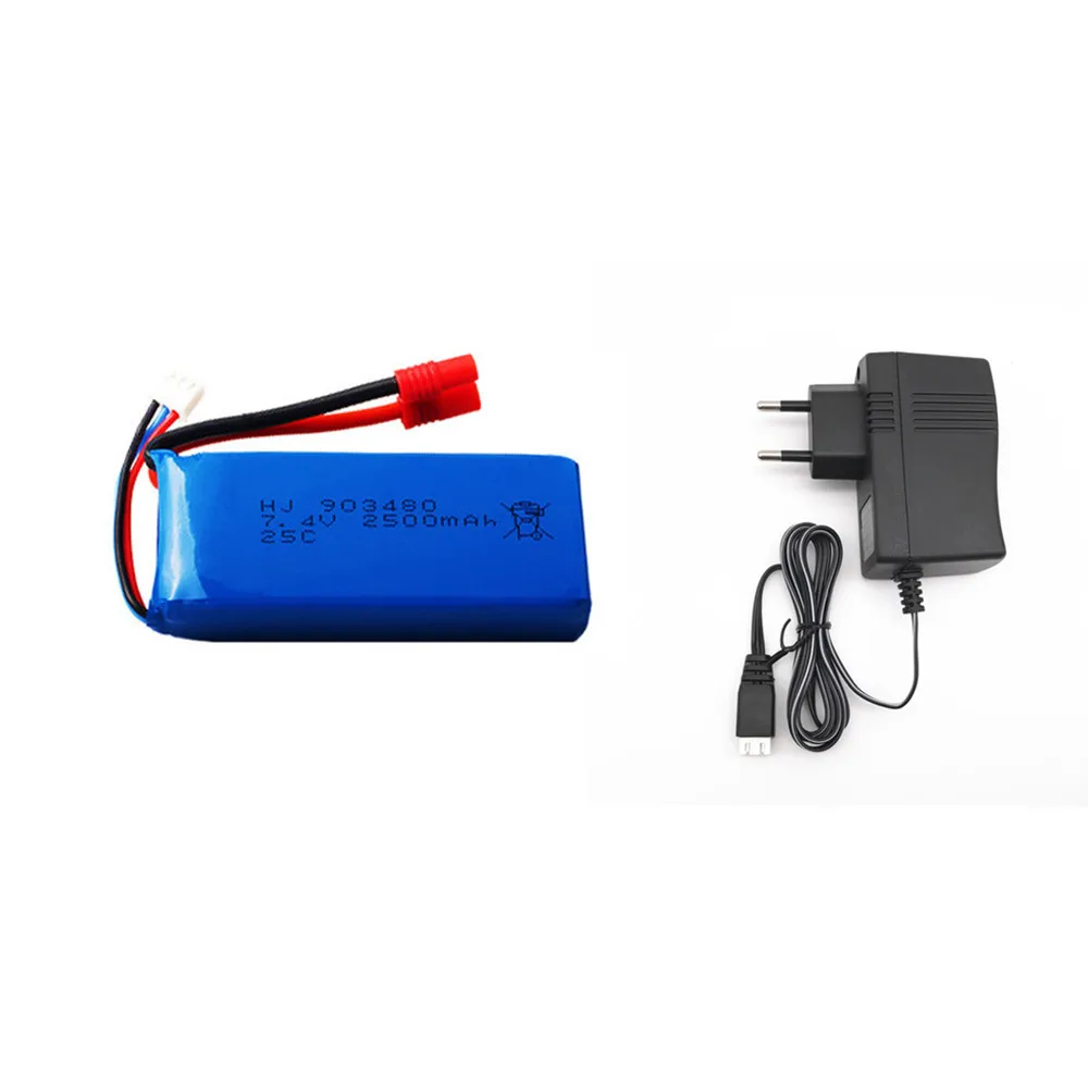 Batteria Lipo 7.4 v 2500mAh 25c per Syma X8C X8W X8G X8 RC Quadcopter parti 7.4 V 903480 giocattoli batteria con protezione da sovracorrente