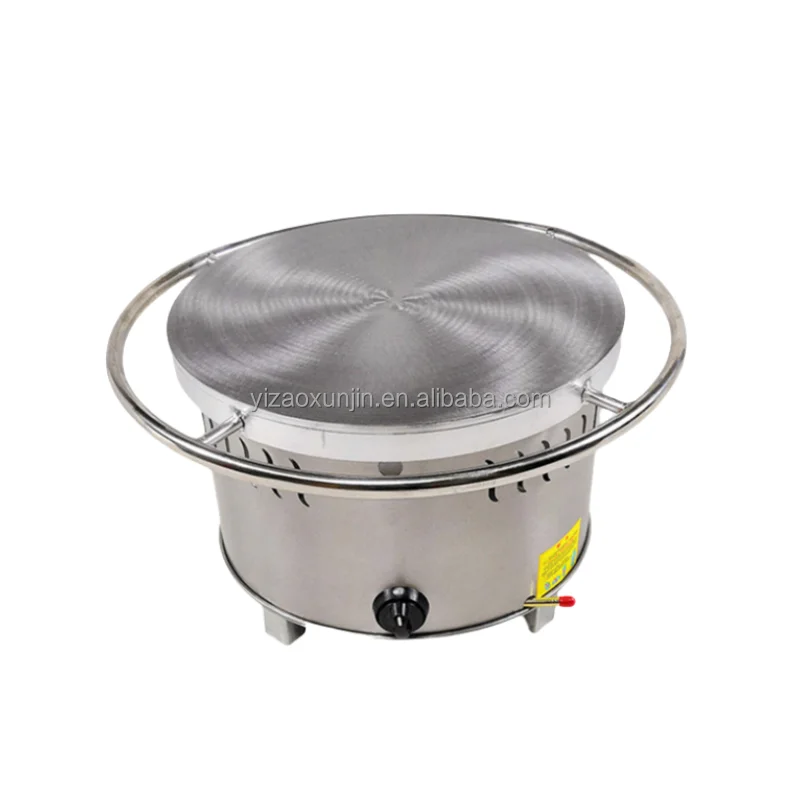 Professional Commercial Cake Machine Rotary Crepe and Arabian Pita Bread Pancake Machine