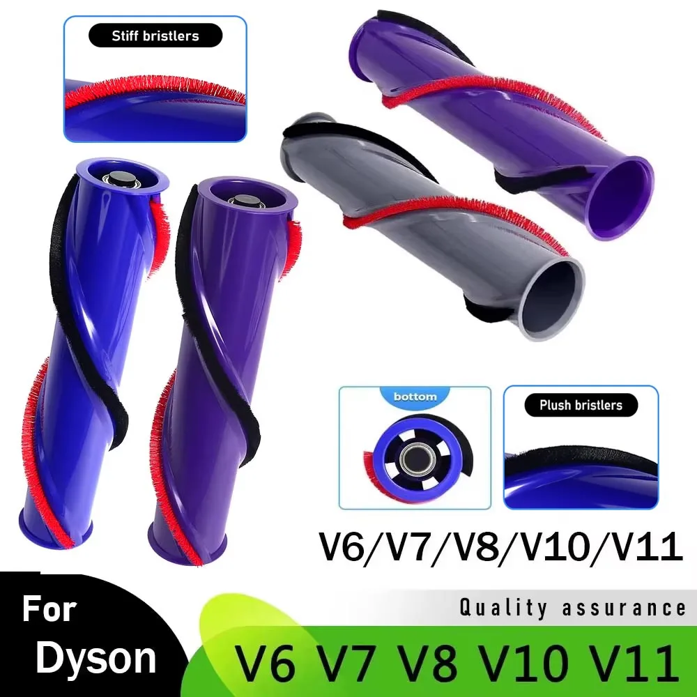 الأسطوانة بار ل دايسون V6 V7 V11 مكنسة كهربائية فرشاة الأسطوانة ل دايسون V8 V10 استبدال فرشاة فرشاة كهربائية رئيس الأسطوانة بار