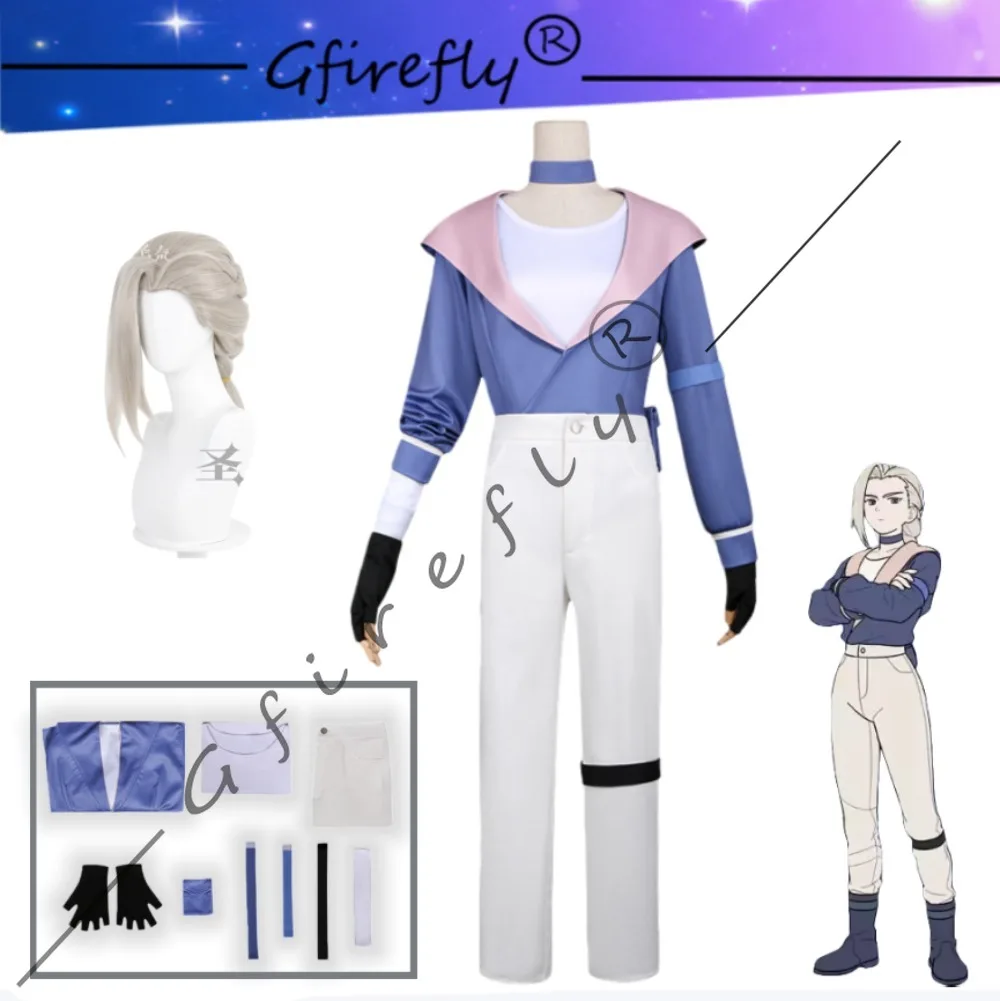 

The Legend of Hei 2 Luye Cosplay Costume Long-sleeved Shirt Long Pants Suit Wig Halloween Party Comic Show Event Costume