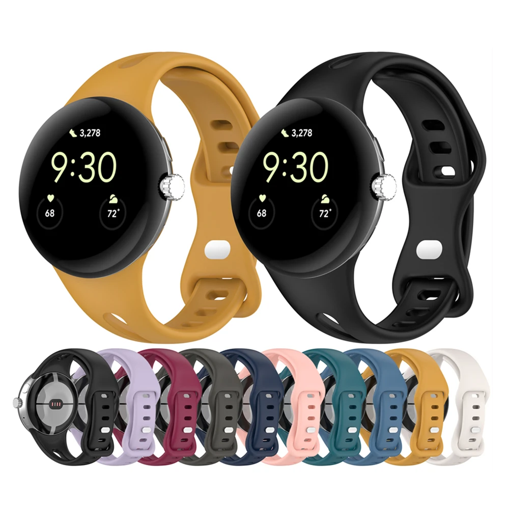 Étui pour montre Google Pixel, protection d'écran en verre trempé, cadre de haute qualité, PC mince, accessoires, Description