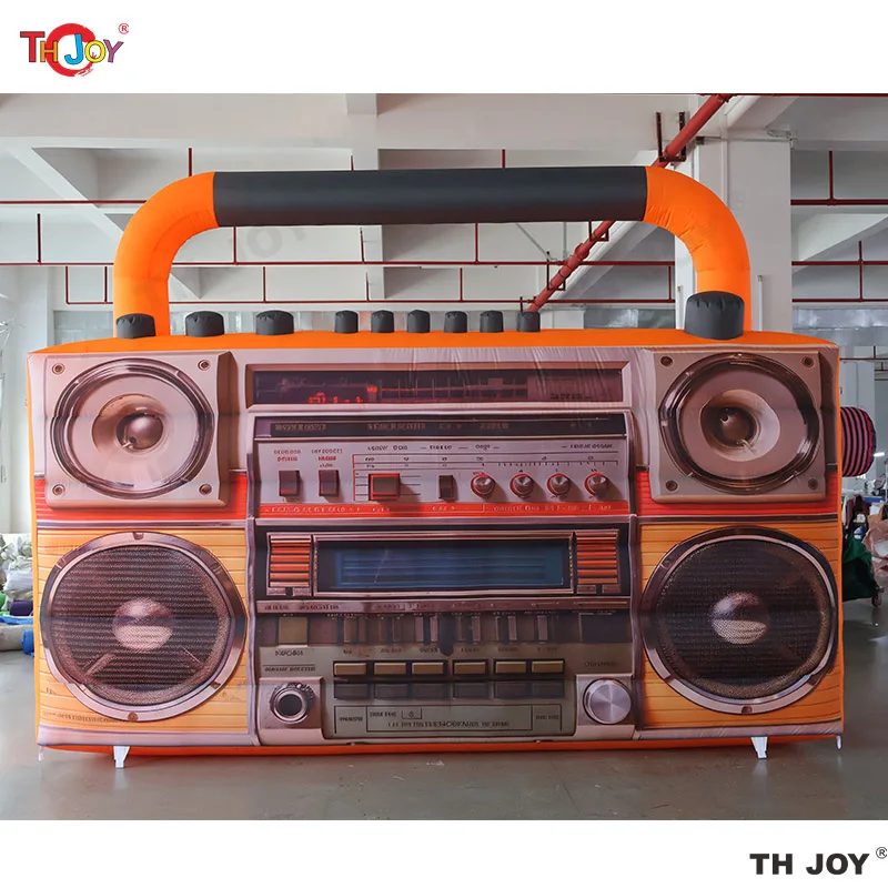 

Гигантское надувное радио, изысканное надувное моделирование звука, надувные игрушки для украшения мероприятий в магазине-распродажа