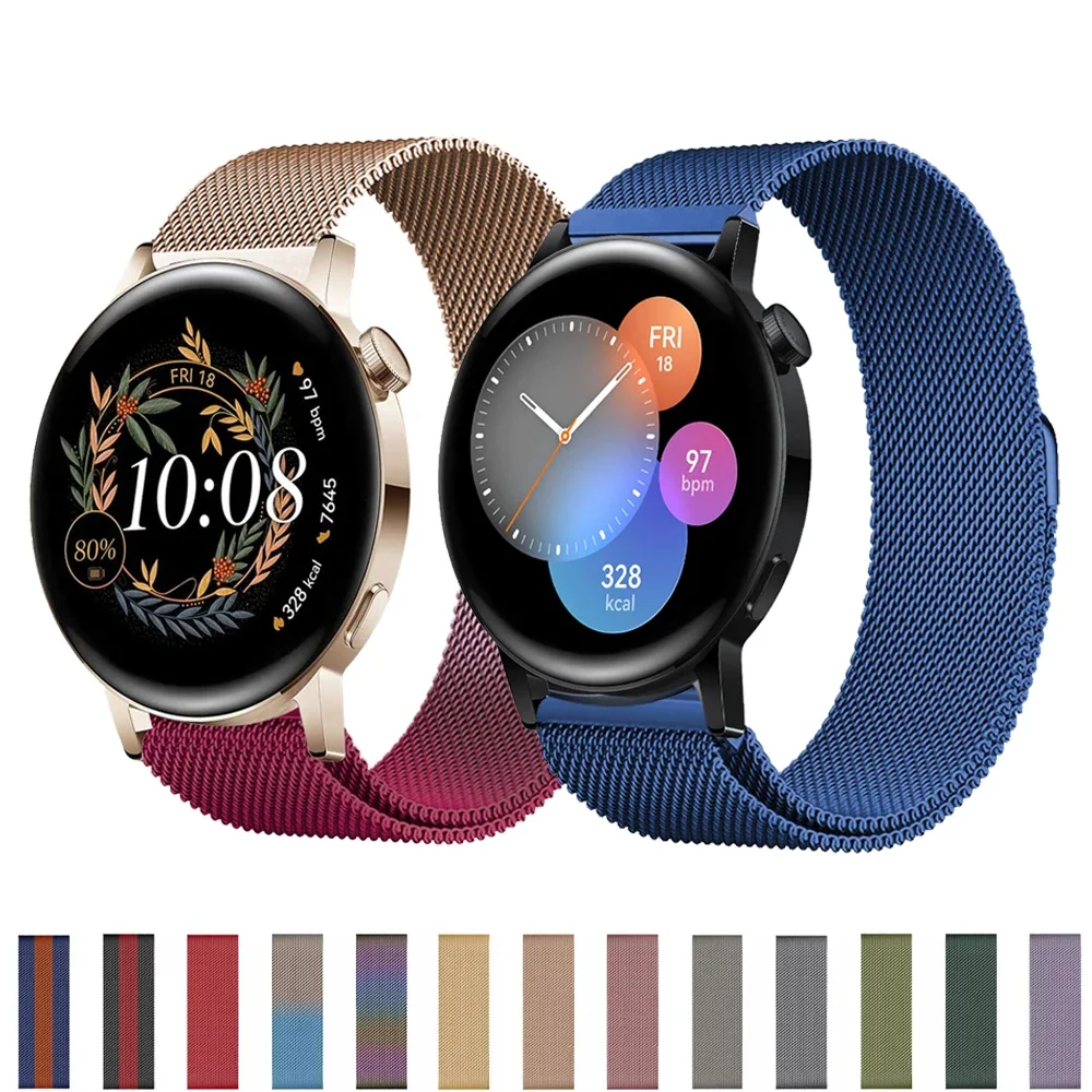 20mm 22mm Metal Band for Huawei Watch GT 2 3 46mm 42mm/GT Runner/GT 2 Pro/GT 3 Pro Strap Wrist Huawei Watch 3 Pro Watchband
