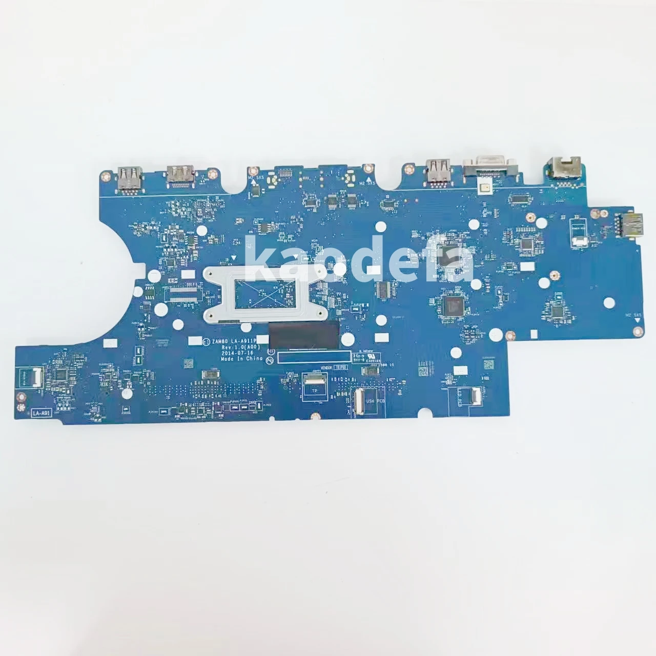 Placa base ZAM80 LA-A911P para Dell Latitude 5550, E5550, portátil, CPU: I5-5200U/I5-5300U, SR23X, CN-0W4CTJ, 100%, prueba OK