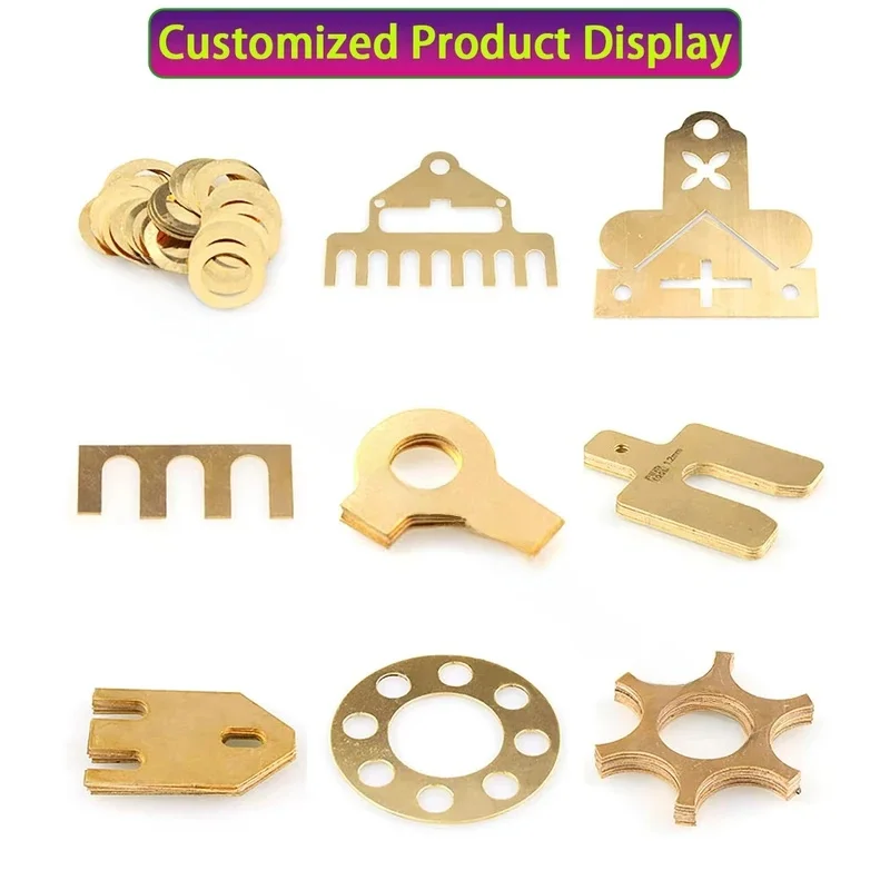 H62 Copper Alloy Plate 0.5-6mm Thickness Custom Cut & Processed Brass Sheet Metal