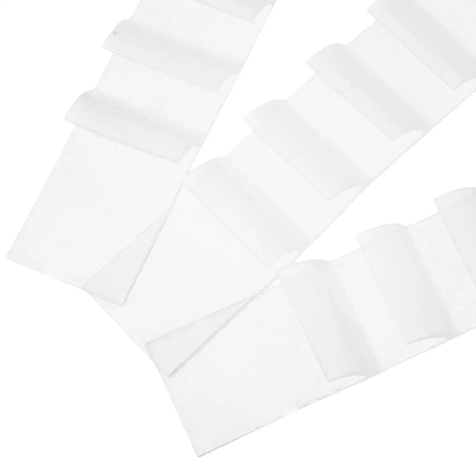 

50Pcs Non Silicone Hanger Strips Wide 1 Anti Skid Stickers Grips Wardrobe Stripes Clothes Hanger Parts