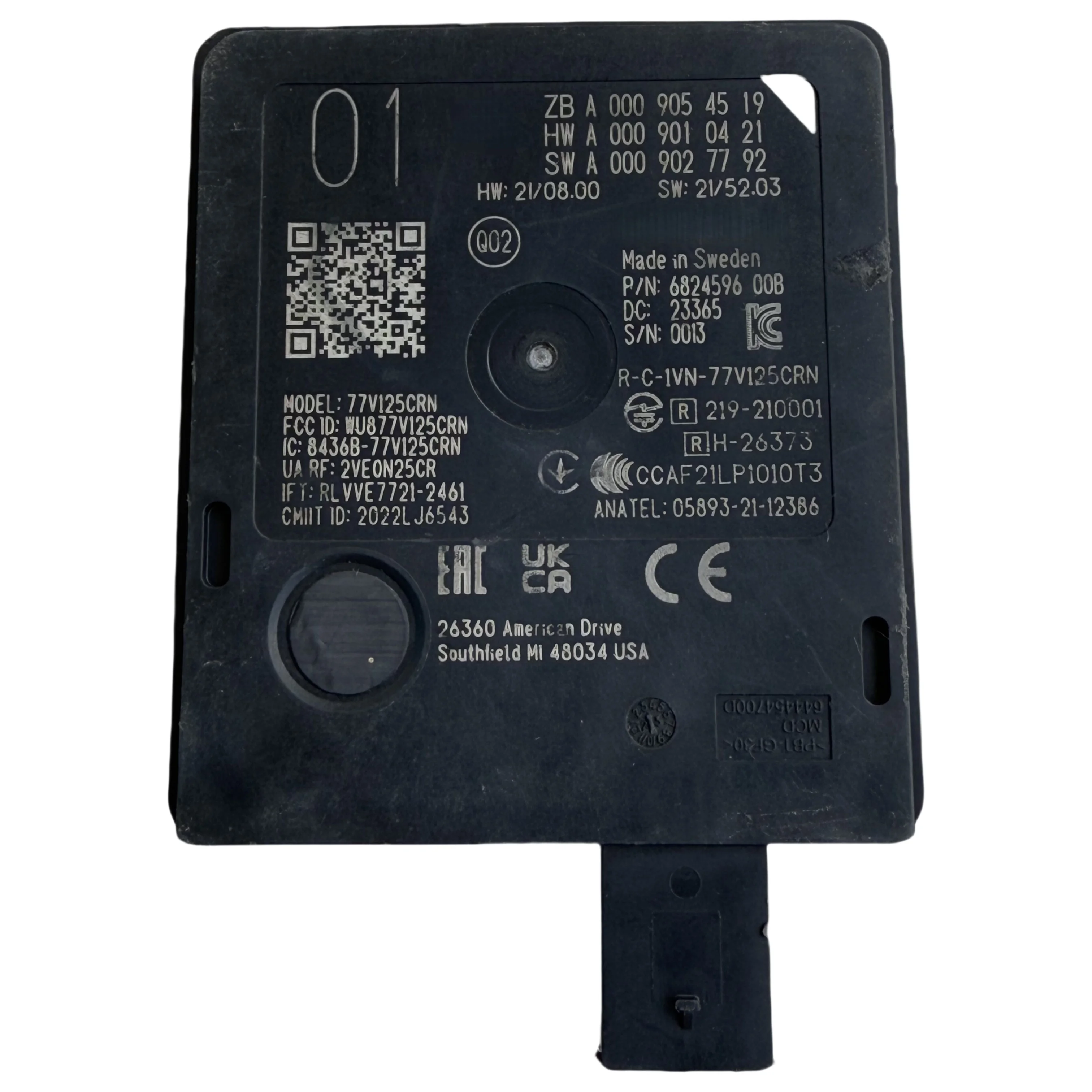 

A0009054519 Blind Spot Radar Sensor Module suitale for Mercedes Benz