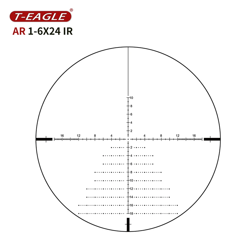 TEAGLE AR1-6X24 IR Optics Sight Riflescope Fits Airgun Airsoft For Hunting Scope With Mounts Optics For Pneumatics