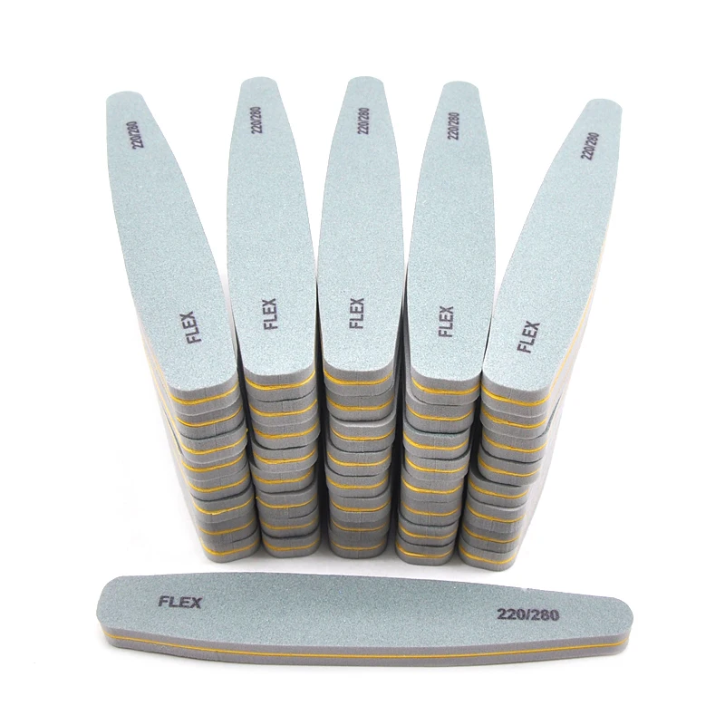 

3/5/10Pcs Nail Sponge File Buffer For Nail Stuff Sanding Professional Nail Tools 100/180/220/240 Grit Double Sided Manicure File