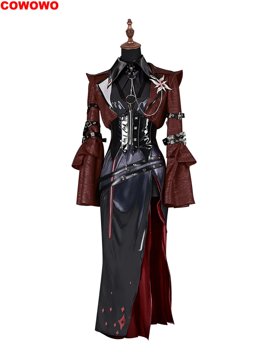 Cowowo Genshin Impact Peruere Dienaar Cosplay Kostuum Cos Game Anime Party Uniform Hallohen Spelen Rol Kleding