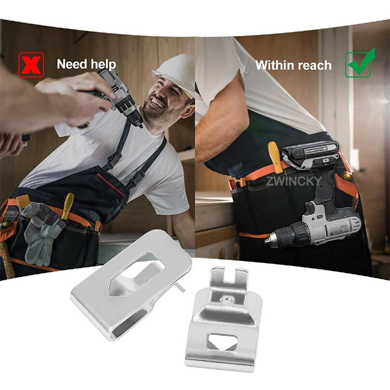 Tool Waist Buckle Belt Clip Hook For Makita/Milwaukee/Bosch/Dewal/Worx/Craftsman Cordless Drills Impact Driver Tool Accessories