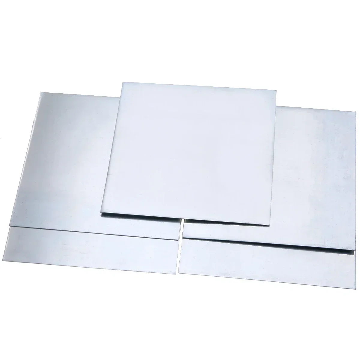 

5pcs High-purity Pure Zinc Zn Sheet Plate 0.5mm Thickness Metal Foil 100mmx100mm For Power Tools