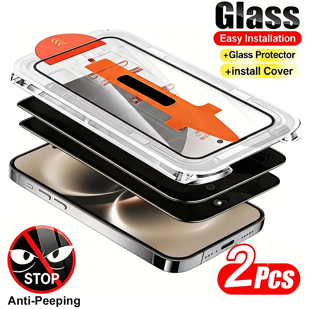 Privacy Screen Protector For Xiaomi Poco X8 Pro Max X5 X4 X3 X7 X6 Pro X3 NFC M5S M2 M3 M4 M6 M7 Pro Dustproof HD Tempered Glass