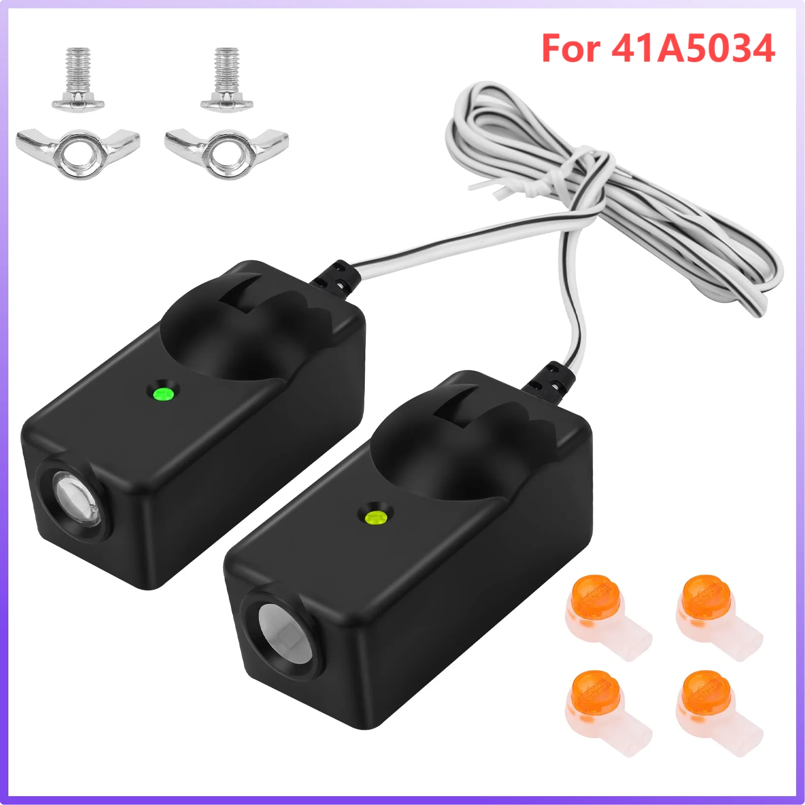 For Liftmaster Sensor Safety Beam Kit Compact Garage Door Opener Set Replacement 41A5034