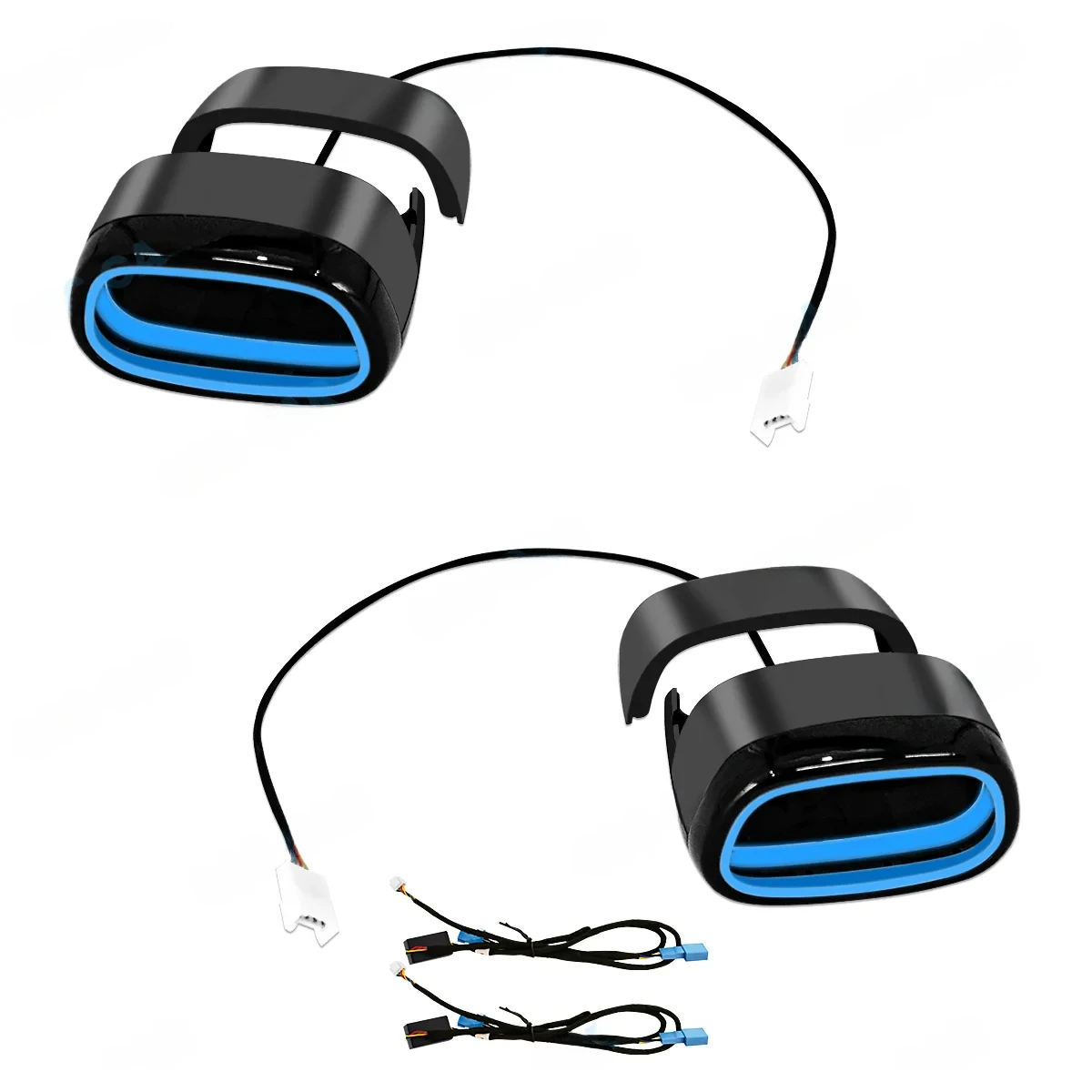 

LED Seat belt Buckle Ambient Light For Benz/W214/W206/W205/GLC/EQE/CLS/GT Automotive Safety Buckle Decorative Light Accessories