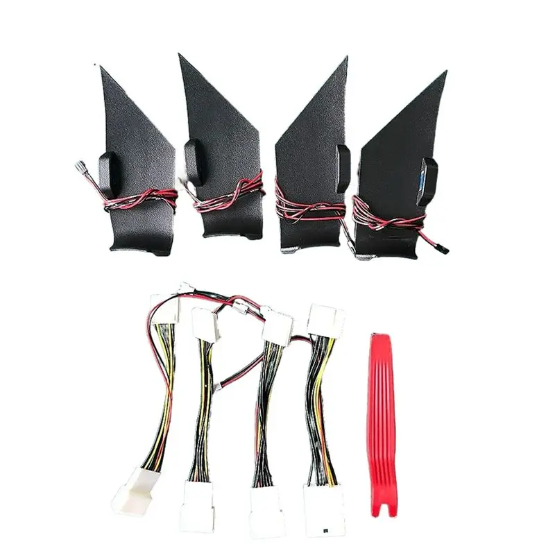 Just- New Car Handlebar Interior Ambient Light for Toyota Camry 18-22 Door Handle Light Four Door Lights Ice Blue