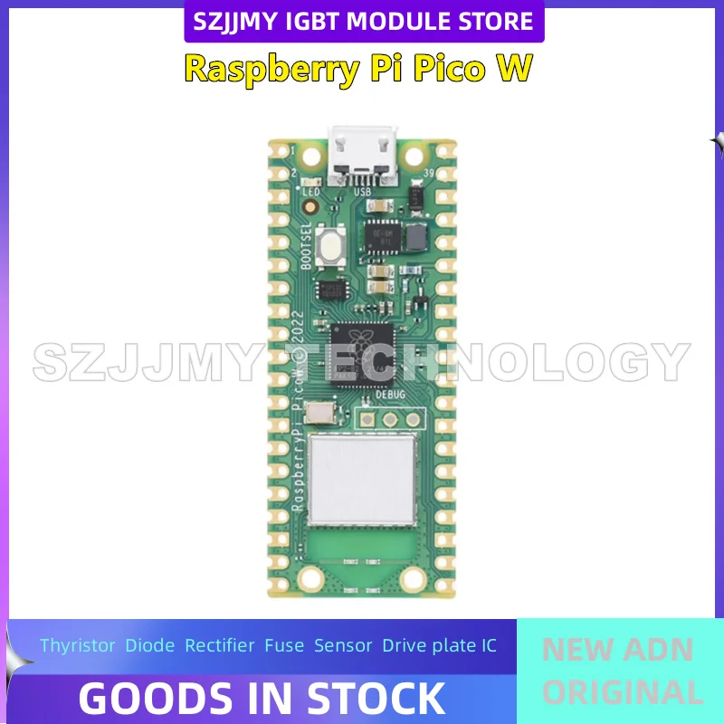 NEW ORIGINAL IN STOCK   Raspberry Pi Pico W  Raspberry-Pi-Pico-W-M  Raspberry Pi Pico WH  Pico-W-Relay-Kit
