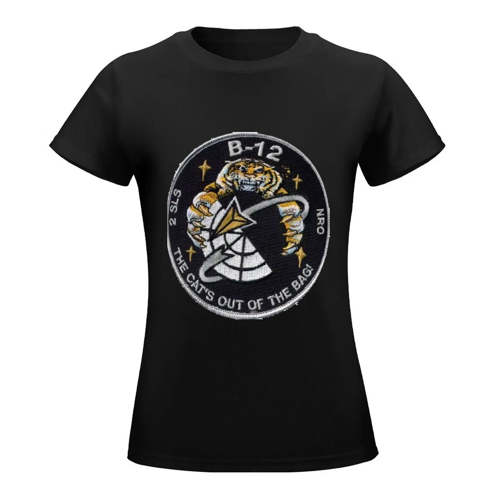 NROL 9 Launch Team Crest Misty Program T-Shirt cute clothes Blouse plus size t shirts for Women loose fit