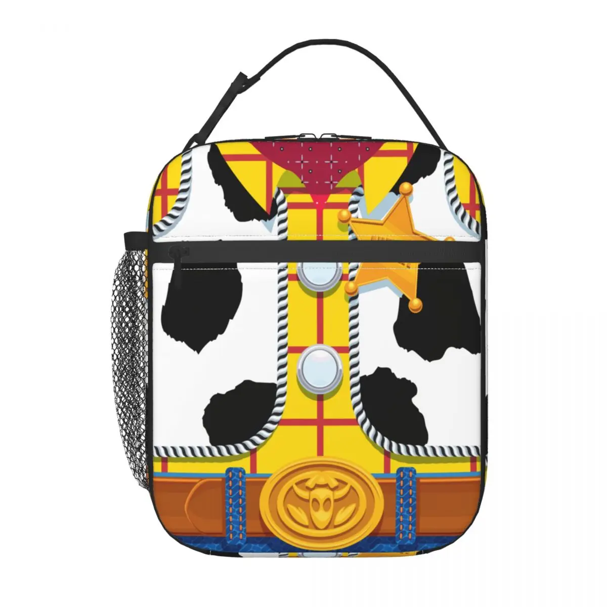 Toy Story-Sac à lunch isotherme pour pique-nique de plage, tenue de shérif Woody, sac thermique réutilisable, fourre-tout haute capacité, boîte à lunch, poudres à bento