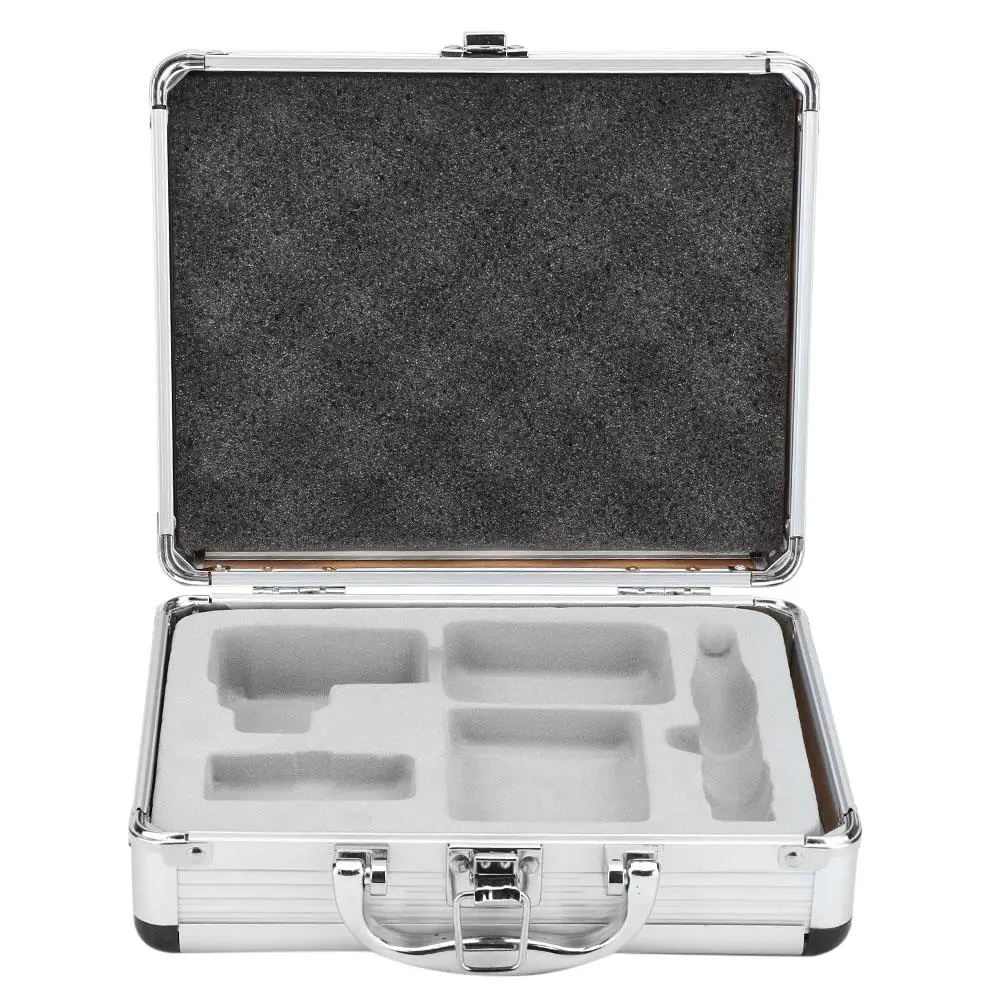 Aluminum Alloy Tattoo Carrying Case Box with Lock - Padded Organizer for Microblading & Tattoo Supplies