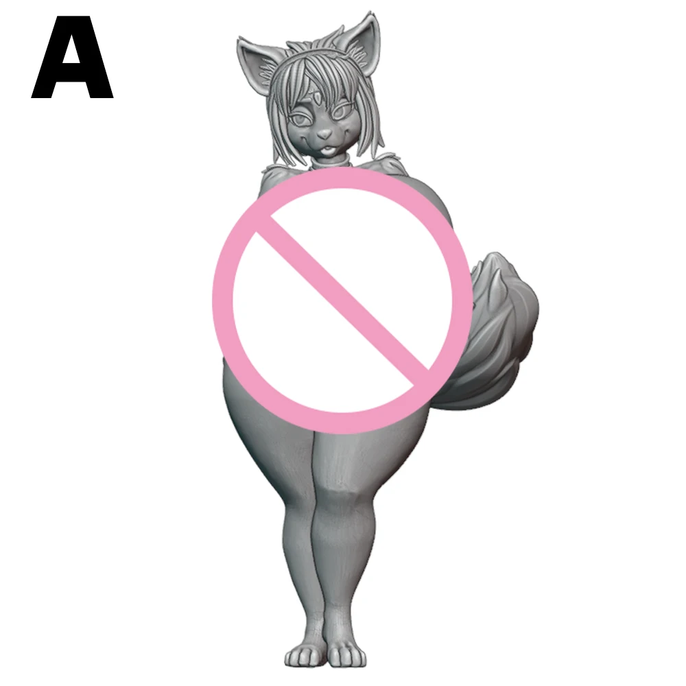 NSFW Belle Krystal 1/24 Schaal Hars Figuur Model Kit Sexy Diorama Ongemonteerd Ongeverfd Pop 3D Afdrukken DIY Standbeeld Ambachten Speelgoed