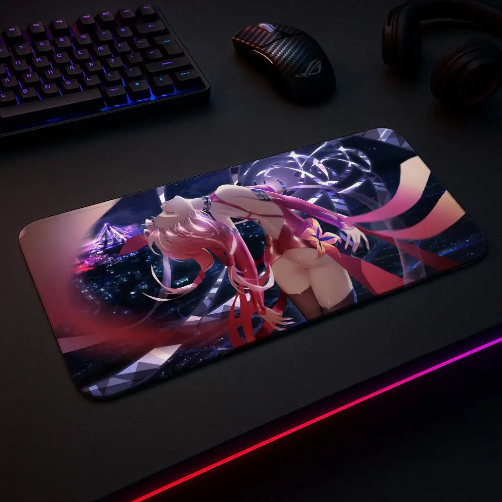 

Коврик для мыши Guilty Crown, игровой коврик, большой размер XXL90x40 см x 5 мм, коврики для стола, игровые аксессуары, детали ПК