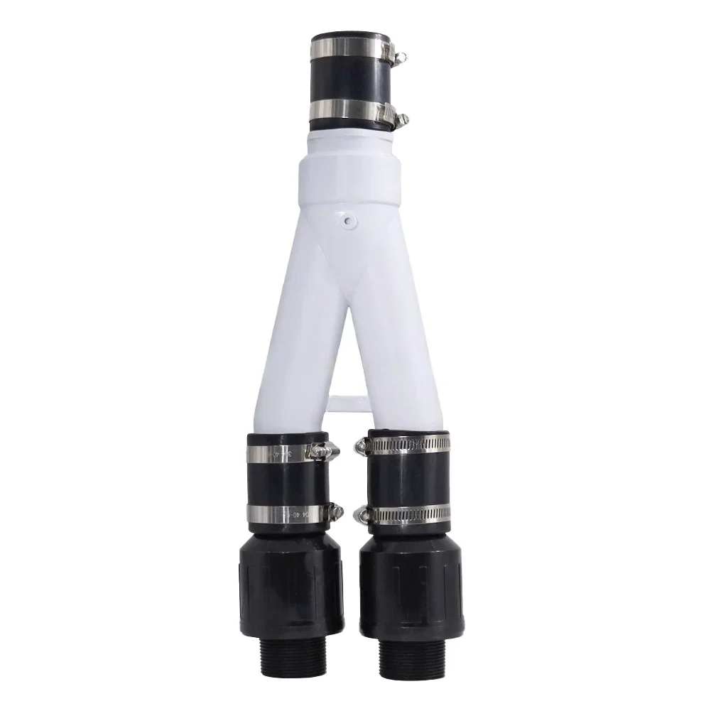 Water Backflow Prevention Device Check Valve Union Coupling Y-type Check Valve No Cutting Or Gluing Prevents Backflow