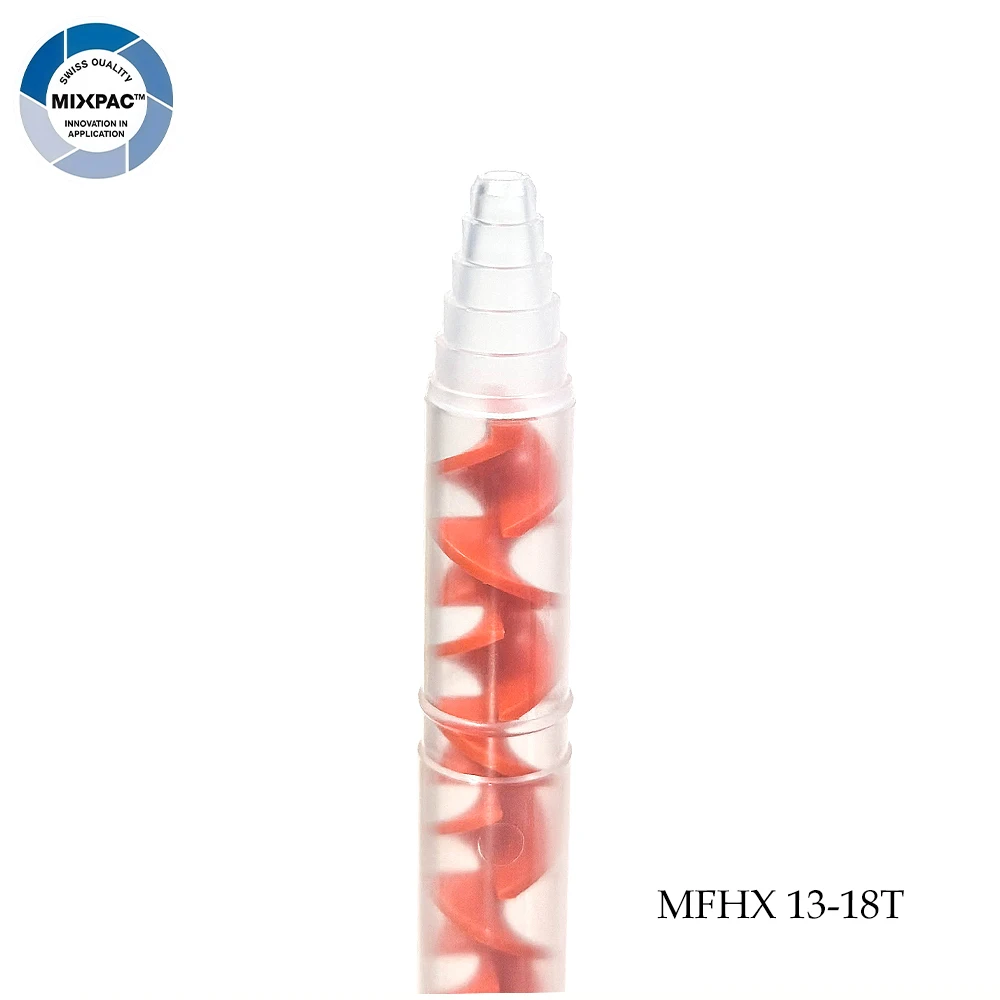 

Sulzer Mixpac MFHX 13-18T Static Mixer Nozzle Applicator Mini Epoxy Mixer Tip Mixing Tube Automotive Robot Bayonet Mixer