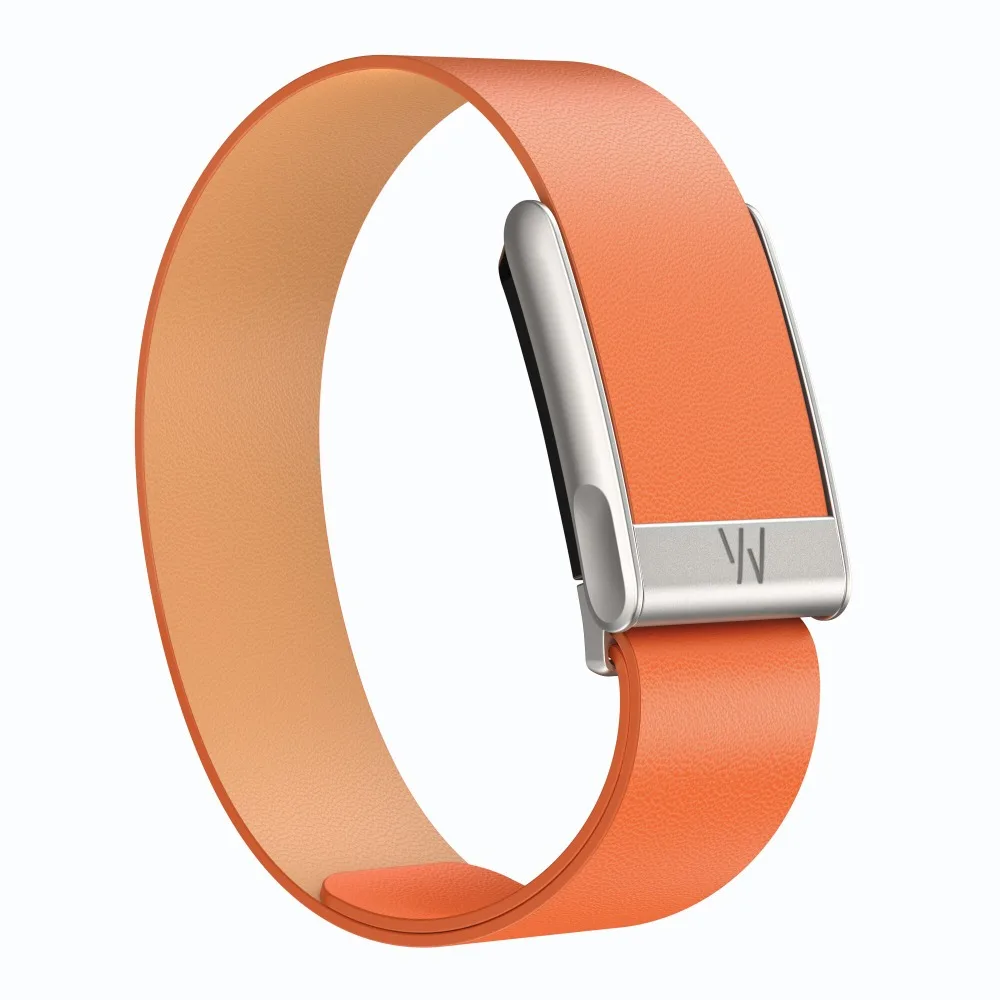 Leather Sport Strap With Metal Frame For WHOOP 5.0 MG Integrated Replacement Band Fitness Tracker Wristband