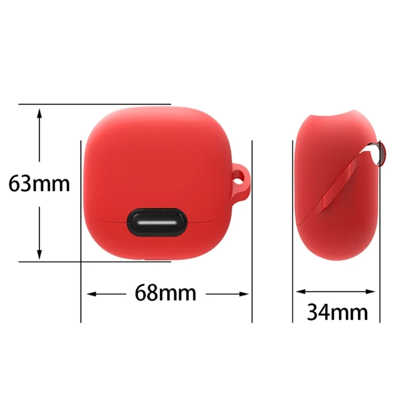 Earphone Case For Anker Soundcore Liberty 4 NC Bluetooth Earphone Protective Silicone Charging Soft Cover For Liberty 4 NC Cases