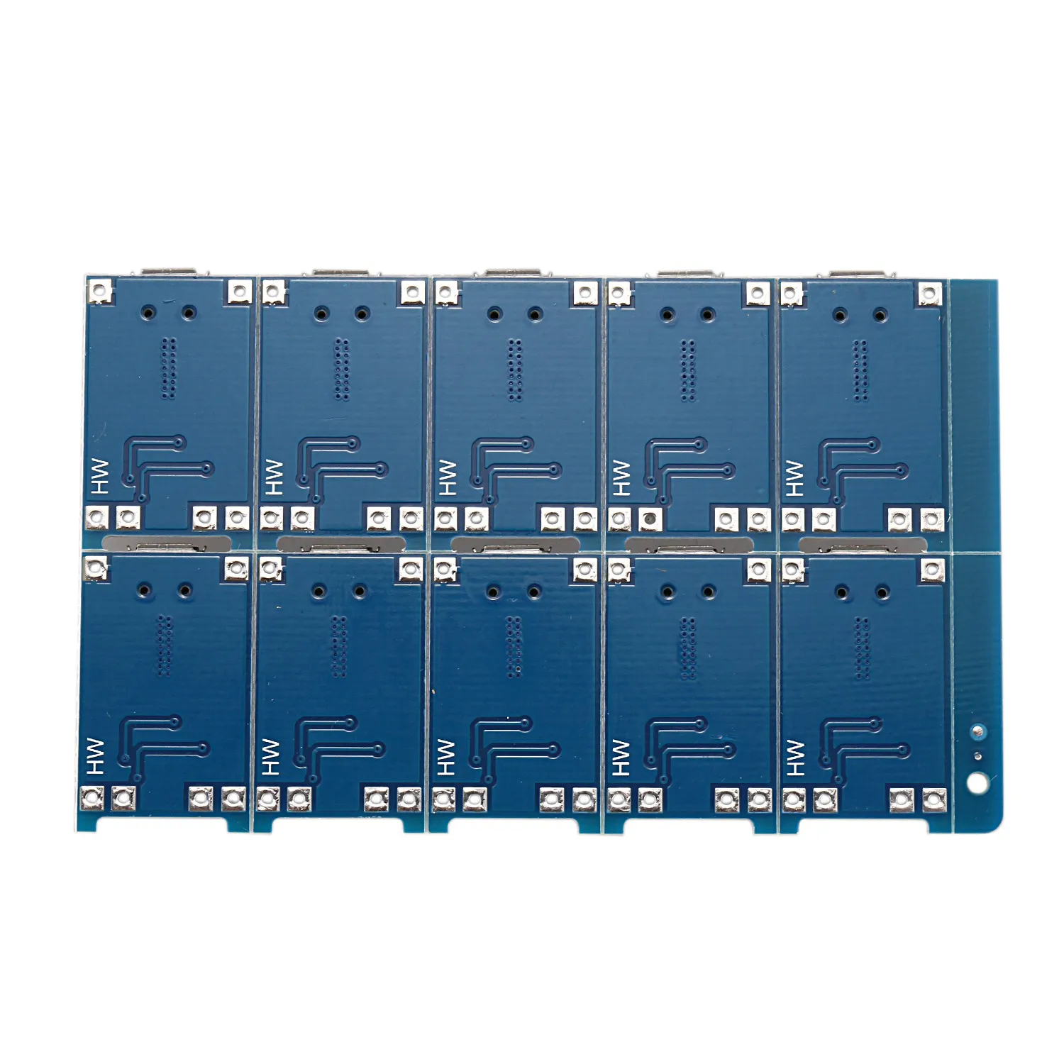 10 Stuks 5V Mini Usb 1a 18650 Voor Tp4056 Lithium Batterij Oplaadbord Met Bescherming Oplader Module