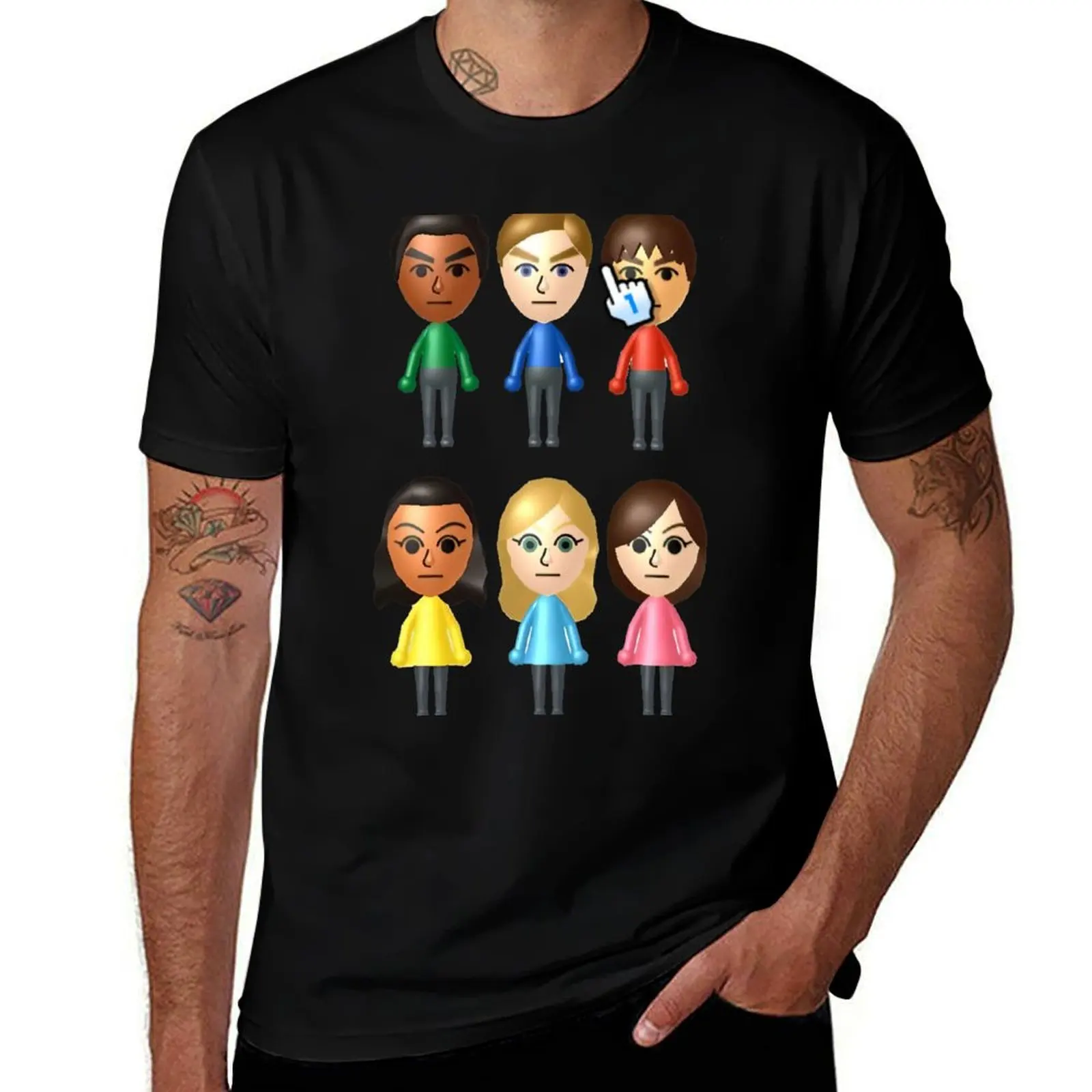 

Mii Select T-Shirt vintage anime shirt customizeds mens t shirt