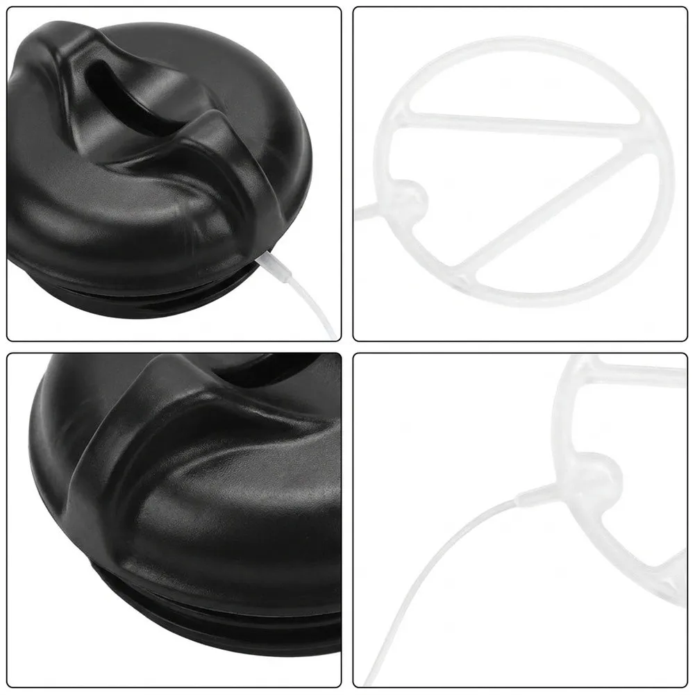 Spring Loaded Cap Oil Cap Retainer For Outdoor Logging Replacement Oil Cap For Chainsaw Replacement Part Secure Fit Spring