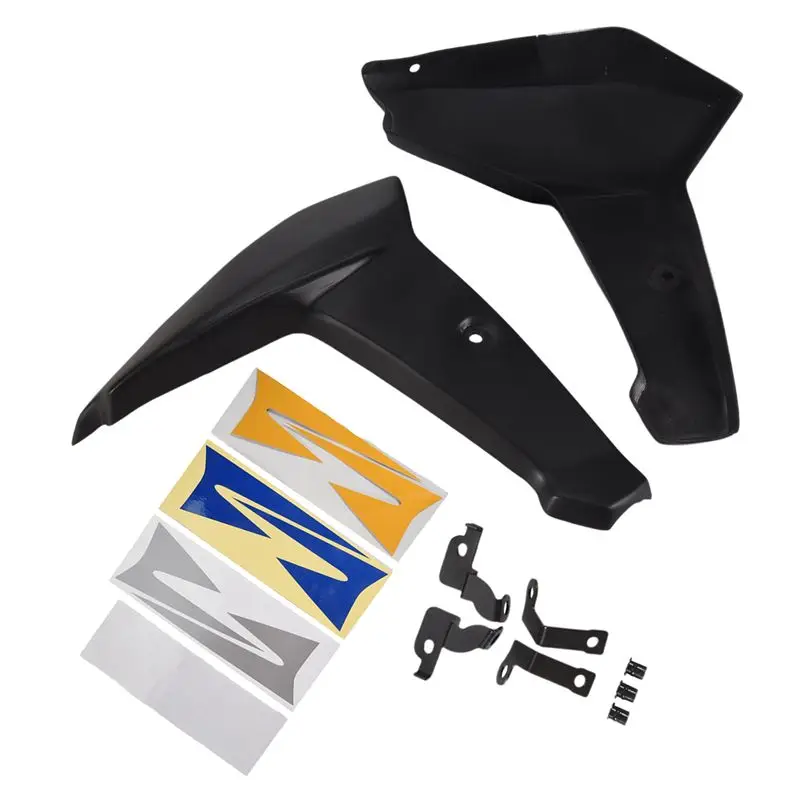 A01K-Motorcycle Radiator Side Panel Protector Cover Fairing For MT09 FZ09 FJ09 MT09 FZ-09 FJ-09 2014 2015 2016