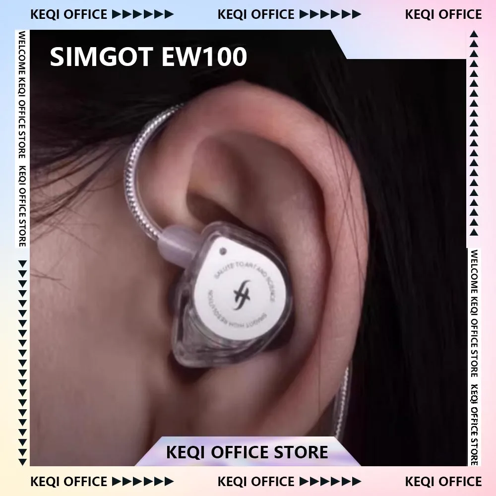 SIMGOT EW100 Wired Music Earphone Hifi Sound Stereo in-ear P