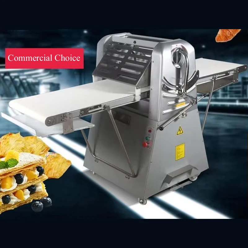 

Тестораскатель для пиццы, настольная машина для производства слоеного теста, листы для хлебобулочных изделий, машина для сокращения пирогов из нержавеющей стали